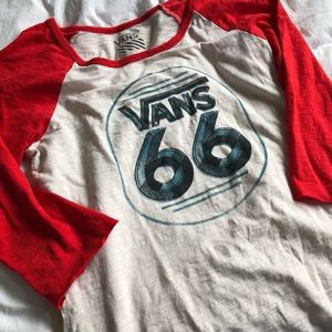 Vans 3/4 sleeve tee